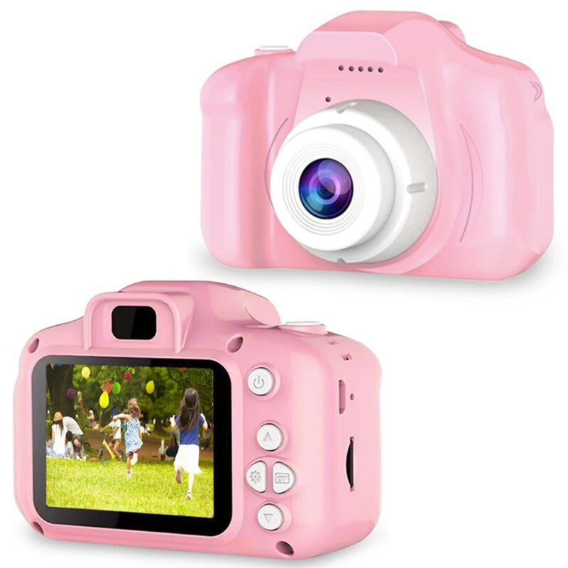 Câmera Digital Infantil X2 – Fotos e Vídeos para Pequenos Fotógrafos! 📸👧👦✨
