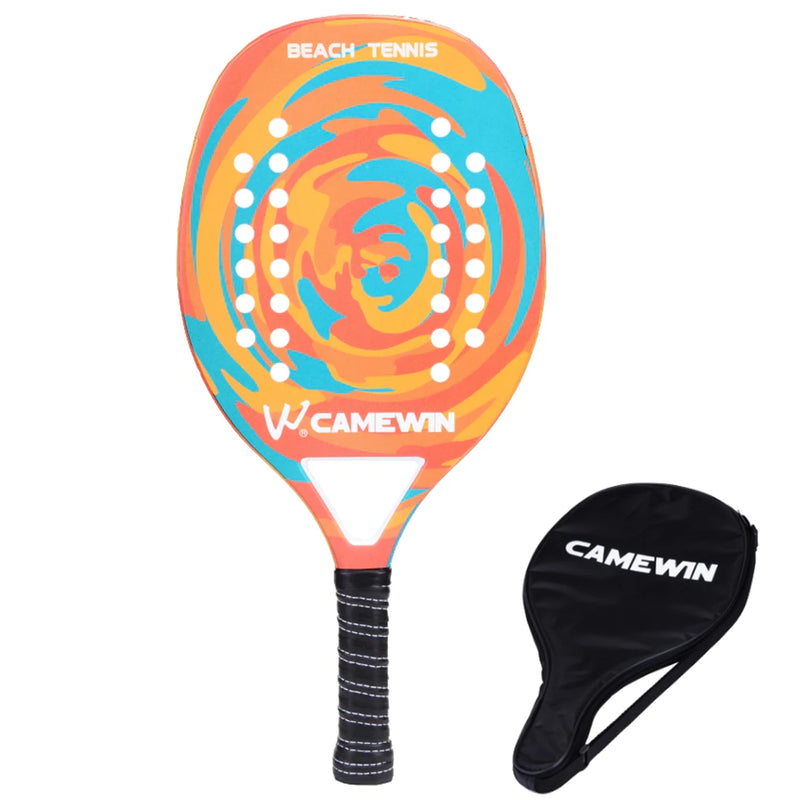 🎾 Raquete de Fibra de Carbono Camewin – Leveza, Potência e Controle para Alto Desempenho! 🚀