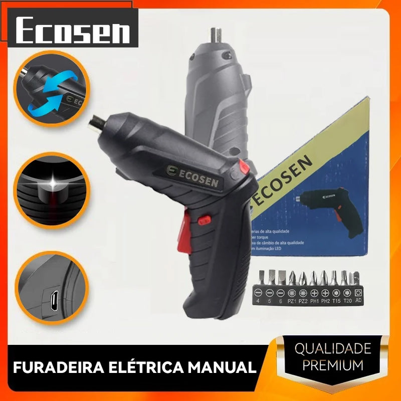 Parafusadeira Sem Fio 4.2V – Compacta, Portátil e Prática! 🔩⚙️