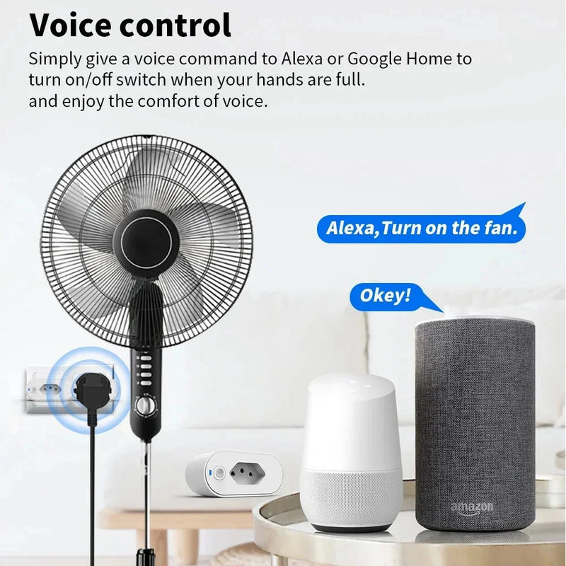 🔌 Tomada Inteligente Wi-Fi 220V – Controle Total dos Seus Eletrodomésticos! 📱⚡