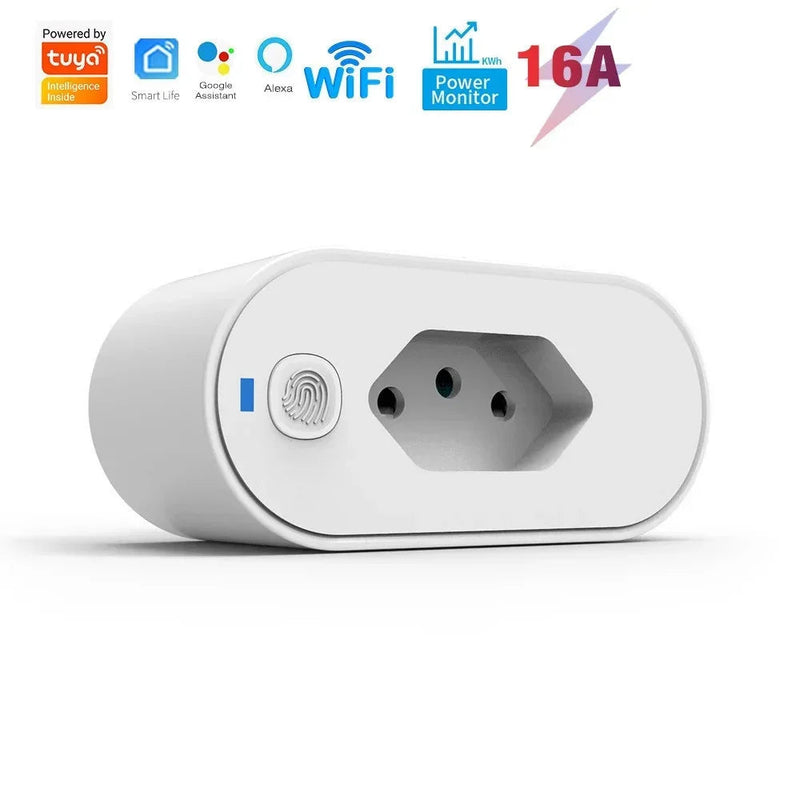 🔌 Tomada Inteligente Wi-Fi 220V – Controle Total dos Seus Eletrodomésticos! 📱⚡
