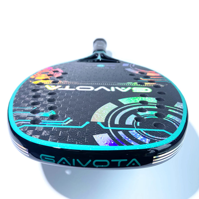🏖️ Raquete de Beach Tennis GAIVOTA BTG-0231 – Carbono 12K, EVA Premium, Controle e Potência Profissional! 🎾