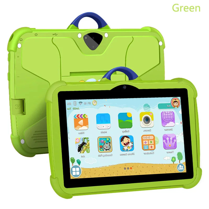 Tablet Infantil 7” Android Wi-Fi 5G | 4GB RAM + 64GB ROM | Tela HD | Controle Parental | Aprendizado e Diversão 🎁📚✨