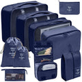 "🧳 Kit Organizador de Mala 7 Peças – 🏕️ Cubos de Viagem, 🎒 Bolsas para Roupas, 👟 Calçados e Acessórios"