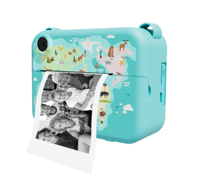 Câmera Infantil Digital com Impressão Instantânea – Fotos, Vídeos e Diversão Criativa! 📸🎁✨