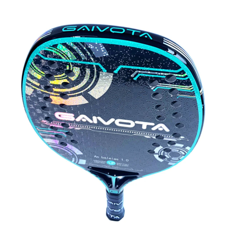 🏖️ Raquete de Beach Tennis GAIVOTA BTG-0231 – Carbono 12K, EVA Premium, Controle e Potência Profissional! 🎾