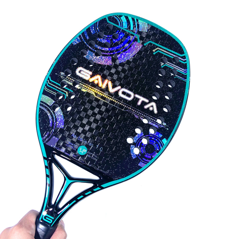 🏖️ Raquete de Beach Tennis GAIVOTA BTG-0231 – Carbono 12K, EVA Premium, Controle e Potência Profissional! 🎾