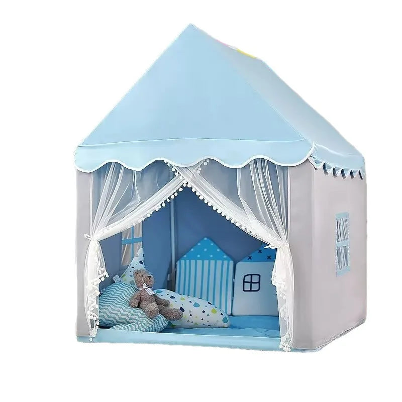 Barraca Infantil Dobrável 1,35M – Tenda Tipi para Crianças | Casa de Brincar, Decoração e Presente Perfeito! 🏕️🎀✨