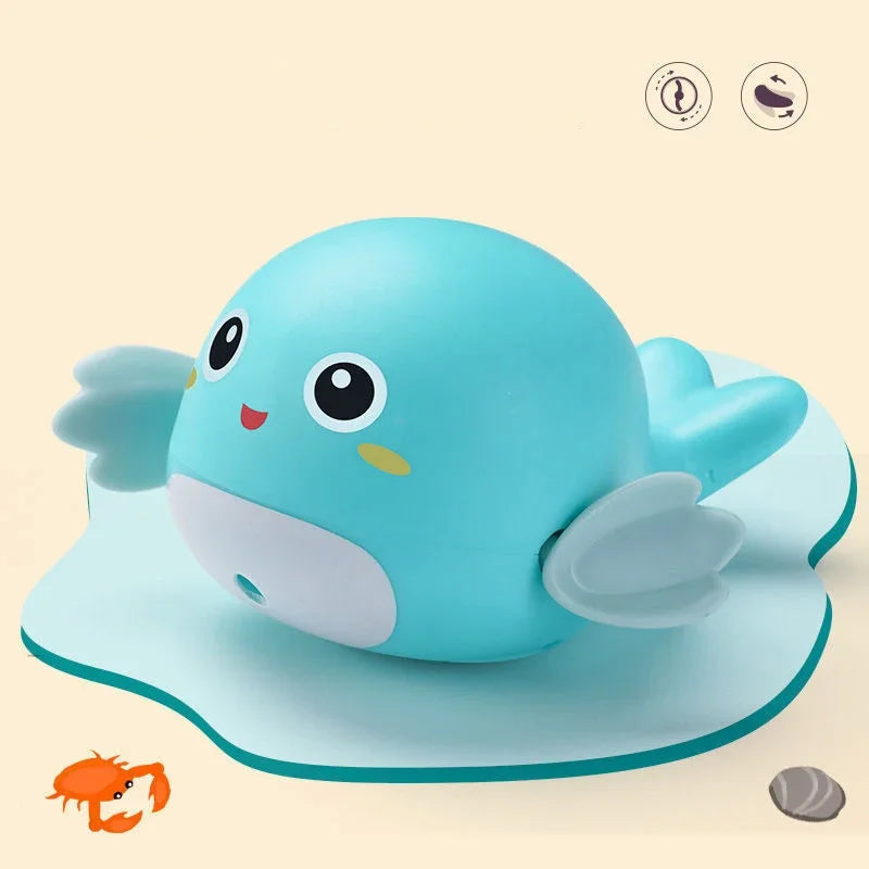 Brinquedo de Banho para Bebês – Bonecos Nadadores a Corda! 🛁🐠