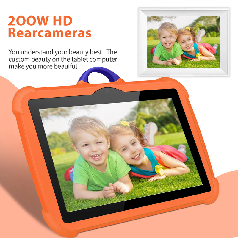 Tablet Infantil 7” Android Wi-Fi 5G | 4GB RAM + 64GB ROM | Tela HD | Controle Parental | Aprendizado e Diversão 🎁📚✨