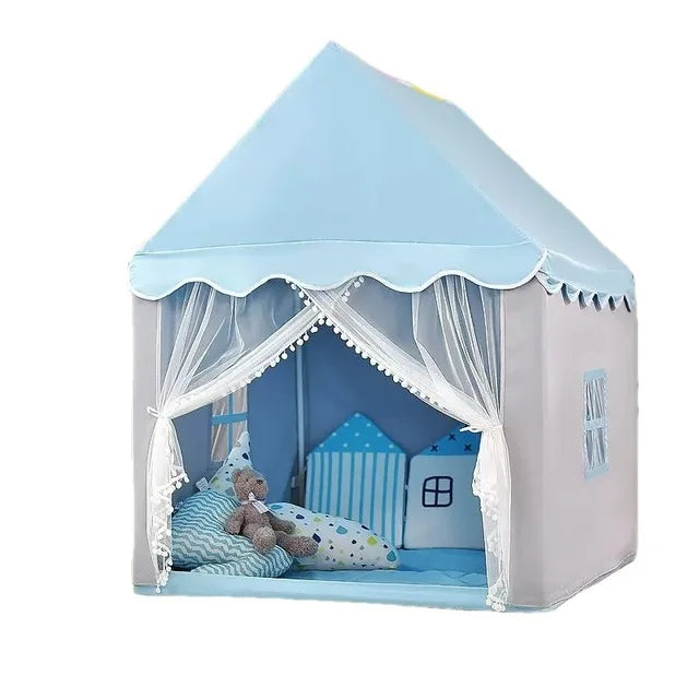 Barraca Infantil Dobrável 1,35M – Tenda Tipi para Crianças | Casa de Brincar, Decoração e Presente Perfeito! 🏕️🎀✨